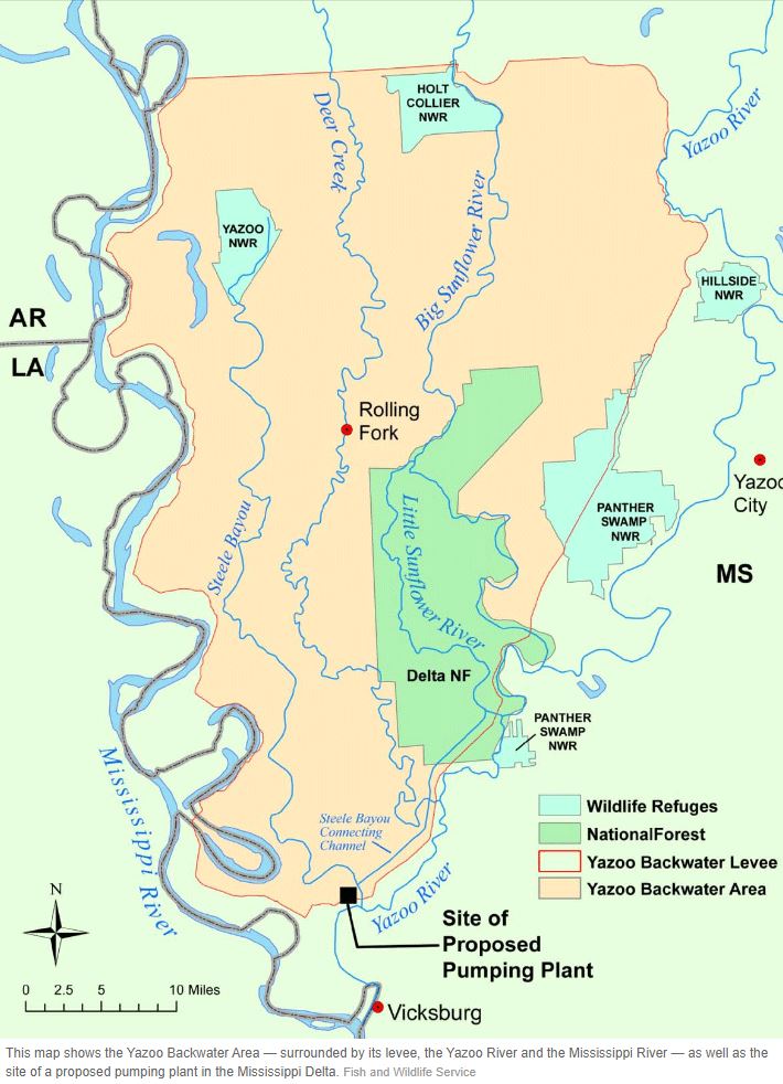041720 Yazoo Backwater Map - MS Delta Fish and Wildlife Service