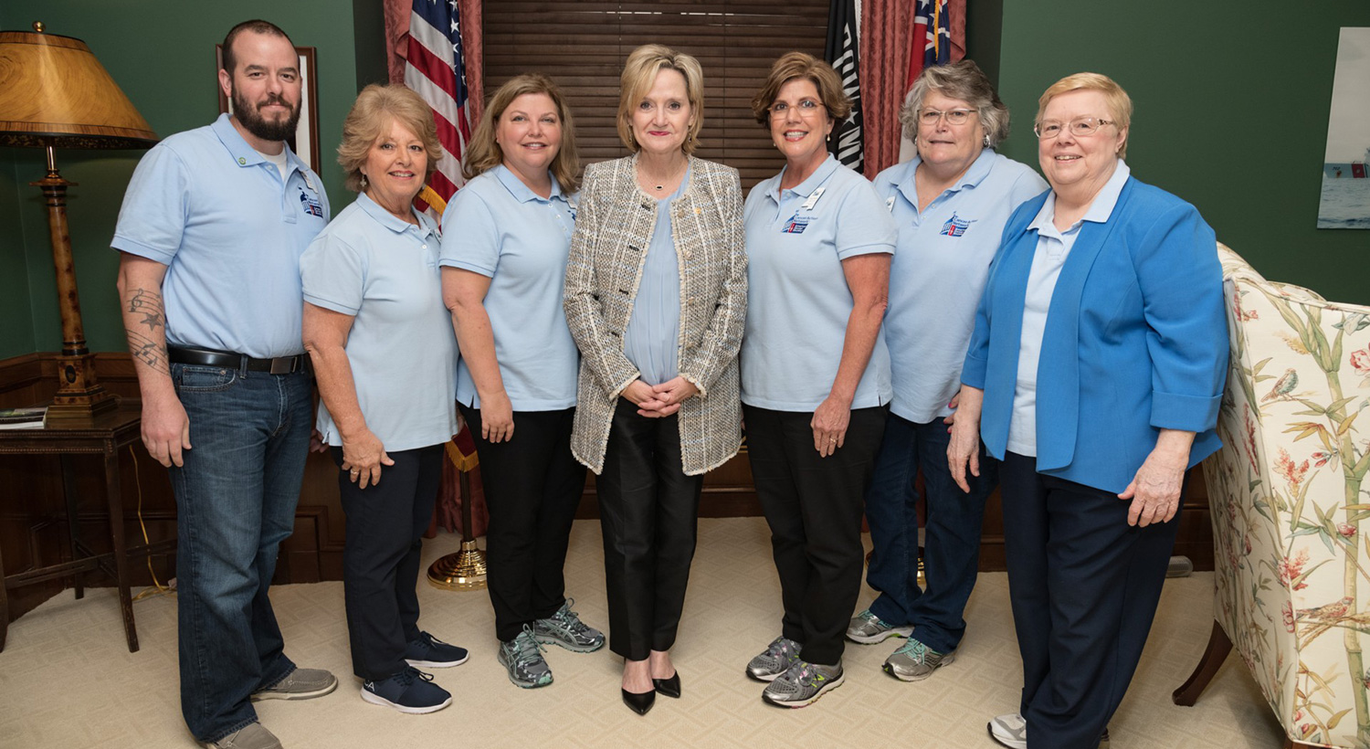 Senator Hyde-Smith salutes Mississippi delegates in D.C. with the American Cancer Society Action Network