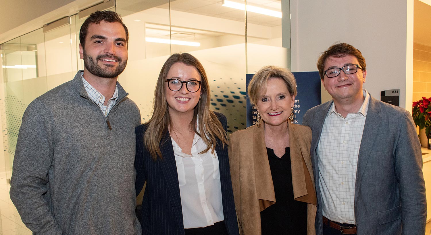 Senator Hyde-Smith joins fellow Mississippians at a Mississippi Society of Washington, D.C., "welcome back" event