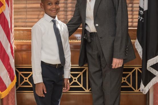 Senator Hyde-Smith commends De’Nahri Middleton of Jackson, who was honored by the American Kidney Fund